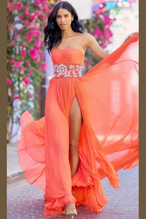 Sherri Hill 55753 - Shirred A-Line Prom Gown