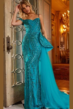 JOVANI 23777 - Sweetheart Sheath Prom Dress