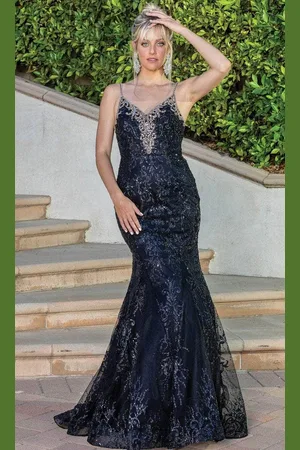 Dancing Queen 4250 - Sleeveless Mermaid Long Gown