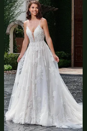 Rachel Allan Bridal RB5007 - A-line Soft Bridal Gown