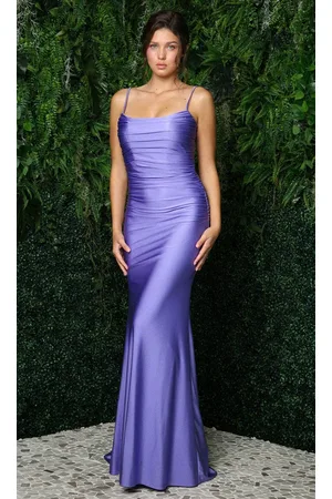 Nox Anabel K488 - Ruched Strappy Back Evening Dress