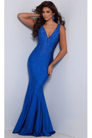 Johnathan Kayne 2665 - Sleeveless Beaded Evening Gown