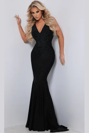 Johnathan Kayne 2665 - Sleeveless Beaded Evening Gown