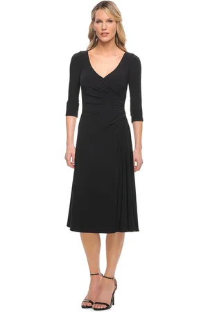 La Femme 30069 - A-Line Knee-Length Dress