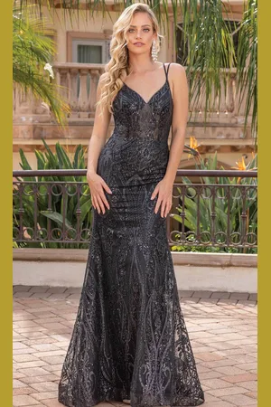 Dancing Queen 4336 - Beaded Tulle Evening Dress