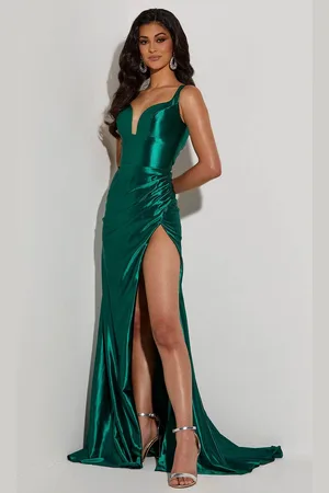 Jasz Couture 7445 - Empire Waist Evening Gown
