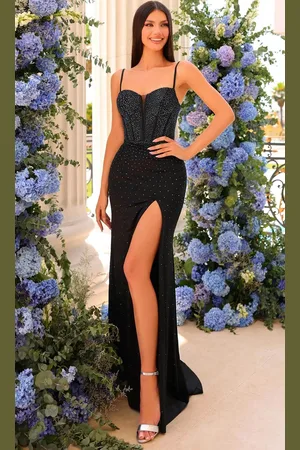 Clarisse 810902 - Glitter Corset Prom Gown