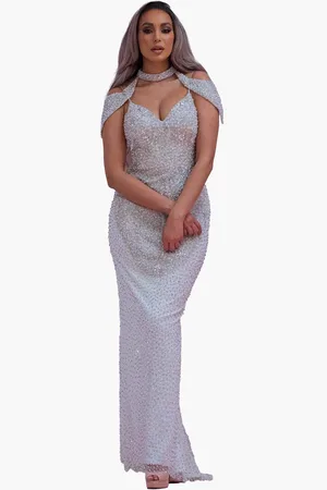 Chic And Holland BR1986 - High Neck Fitted Bridal Dress