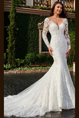 Rachel Allan Bridal RB3155 - Lace Detailed Bridal Gown