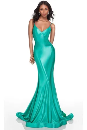 Alyce Paris 61169 Long V-Neck Mermaid Gown