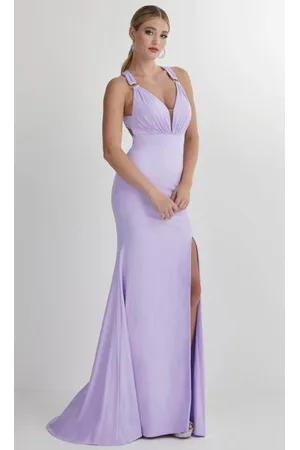 Studio 17 Prom 12897 - Sleeveless Plunging Prom Gown