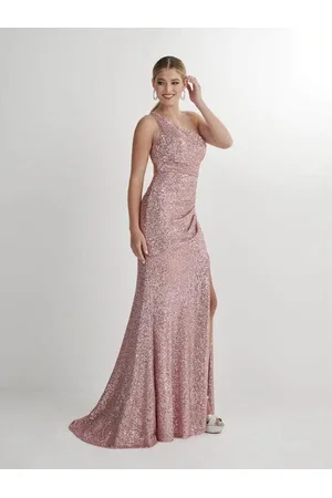 Studio 17 Prom 12906 - One Sleeve Sequin Evening Dress