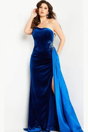 JOVANI 23942 - Velvet Sweetheart Evening Gown