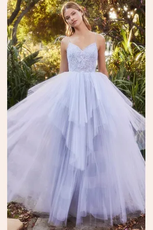 Andrea and Leo A1152 - Sleeveless Ruffled Skirt