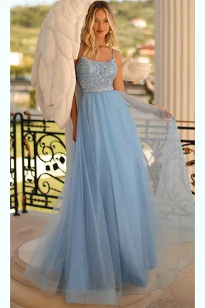 Clarisse 810592 - Beaded A-Line Evening Gown