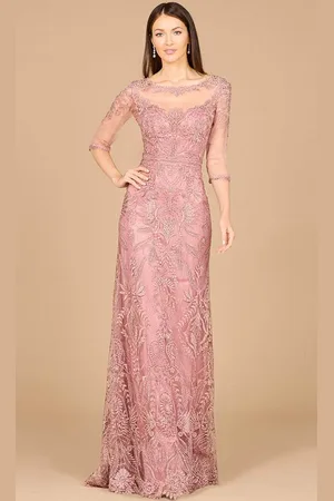 Lara Dresses 29020 - Lace Sheath Evening Gown
