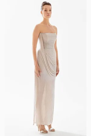 TARIK EDIZ 98326 - Beaded Strapless Evening Dress