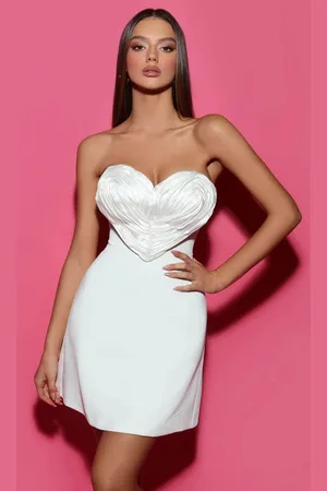 TARIK EDIZ 53153 - Be My Valentine Cocktail Dress