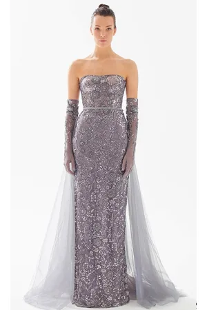 Illusion Lace Bodice Prom Dress Alyce 61085 
