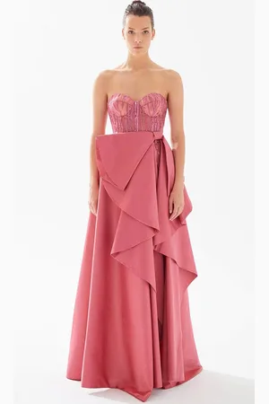 TARIK EDIZ 98270 - Sweetheart A-line Evening Gown