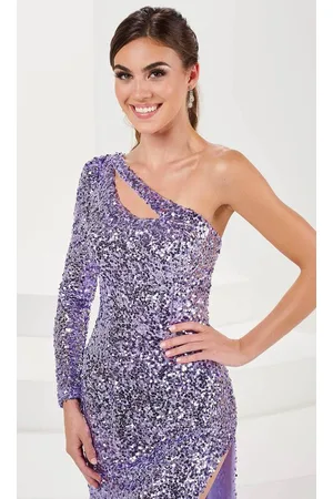 Tiffany & Co. 16053 - Cutout Sequin Evening Gown