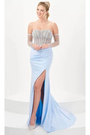 Tiffany & Co. 16050 - Illusion Corset Prom Gown