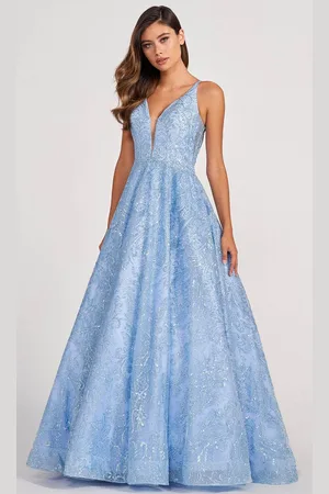 Colette for Mon Cheri CL2014 - Glitter Tulle A-Line Prom Dress