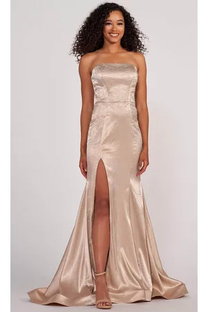 Colette for Mon Cheri CL2045 - Glittering Strapless Prom Gown