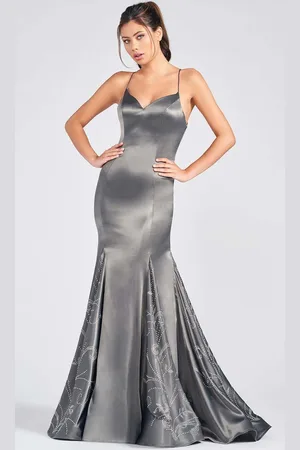 Colette for Mon Cheri CL12230 - V-Neck Long Prom Gown