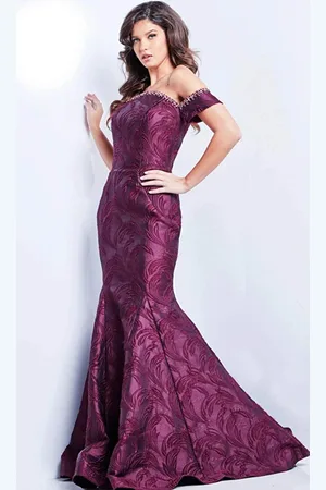 JOVANI 26231 - Embroidered Evening Gown