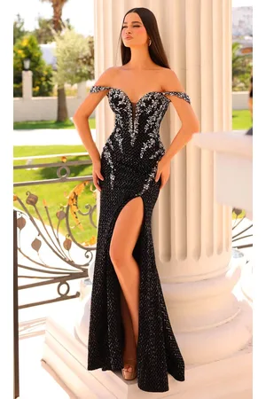 Clarisse 811033 - Lattice Corset Back Prom Gown