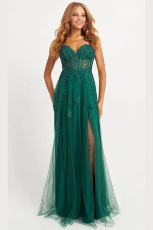 FAVIANA 11057 - Tulle A-Line Prom Gown