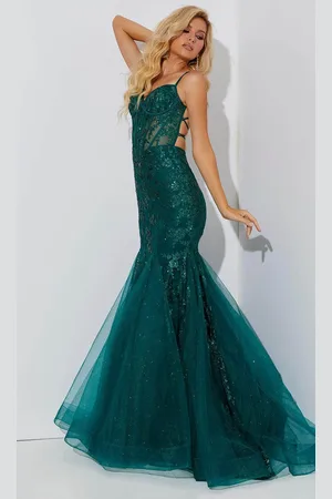 Jasz Couture 7557 - Sequin Bustier Prom Dress