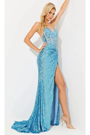 Jasz Couture 7501 - Sequin Bustier Prom Dress