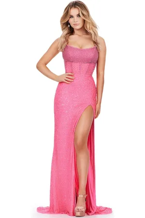 Ashley Lauren 11448 - Corset Bustier Prom Dress