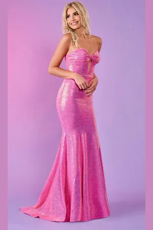 Rachel Allan 70547 - Sweetheart Cutout Prom Dress
