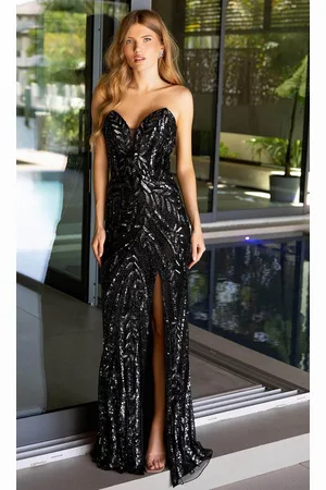 Primavera Couture 4134 - Sweetheart Embellished Prom Dress