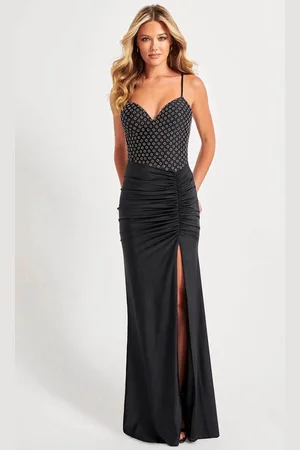 FAVIANA 11073 - Rhinestone Sweetheart Prom Gown