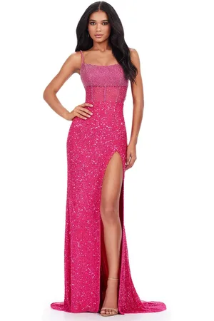 Ashley Lauren 11448 - Corset Bustier Prom Dress