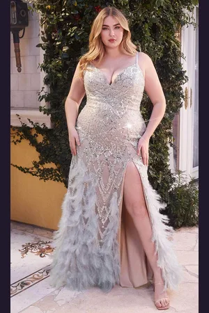 Andrea and Leo A1229C - Embellished Mermaid Gown
