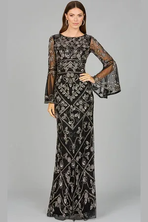 Lara Dresses 29088 - Bell Sleeve Evening Dress