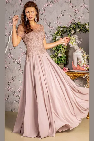 GLS by Gloria GL3492 - Beaded A-Line Prom Gown