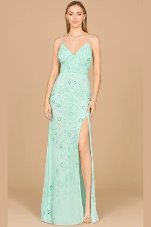 Lara Dresses 9961 - Beaded Bodycon Evening Dress