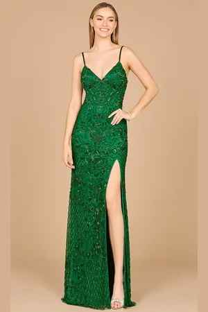 Lara Dresses 9961 - Beaded Bodycon Evening Dress