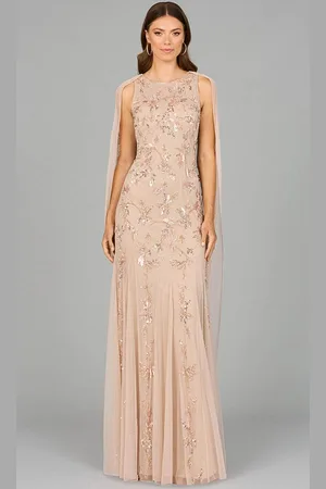 Lara Dresses 29086 - Cape Beaded Evening Dress