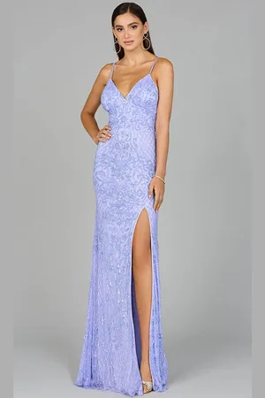 Lara Dresses 9961 - Beaded Bodycon Evening Dress