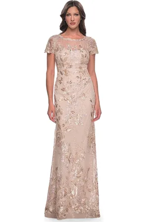 La Femme 30841 - Fitted Sequin Formal Dress