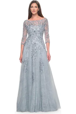 La Femme 31795 - Embellished A-Line Evening Dress