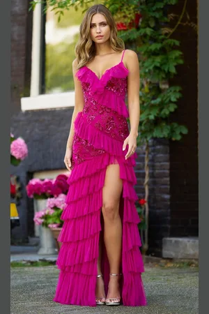 Sherri Hill 56310 - Floral Beaded Gown