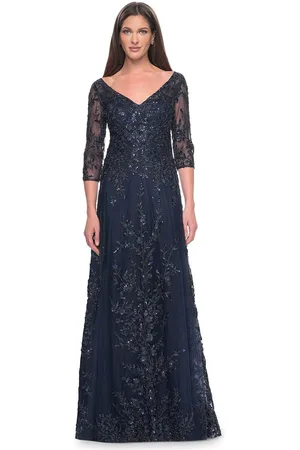 La Femme 31719 - Lace Sequin Formal Dress